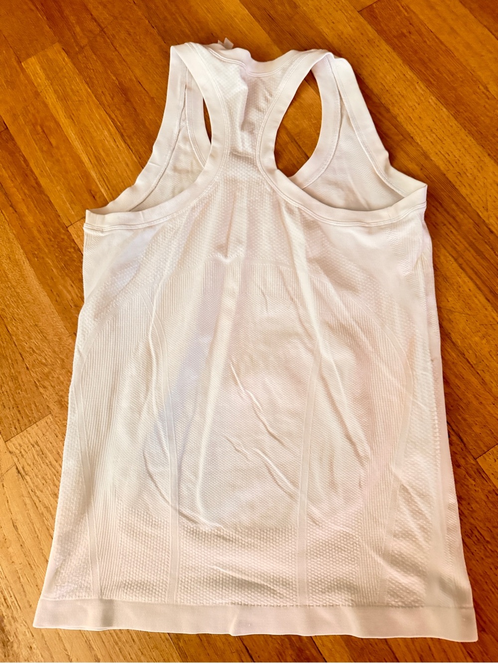 Athleta White Racerback Performance Tank, M - Picture 3 of 3